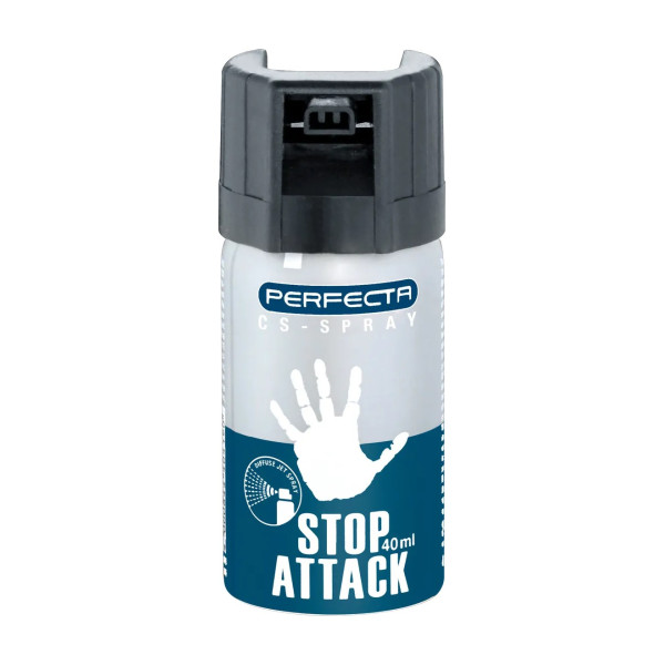 Bombe Stop Attack gaz CS 40 ml Perfecta