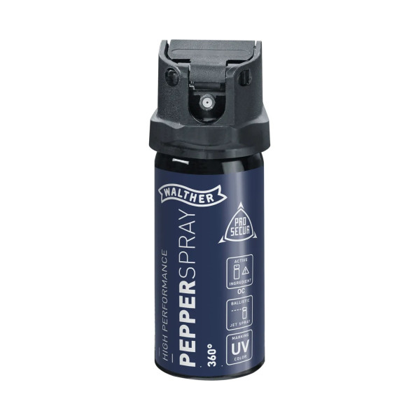 Bombe Prosecur 360° Balistic gaz poivre 40 ml Walther