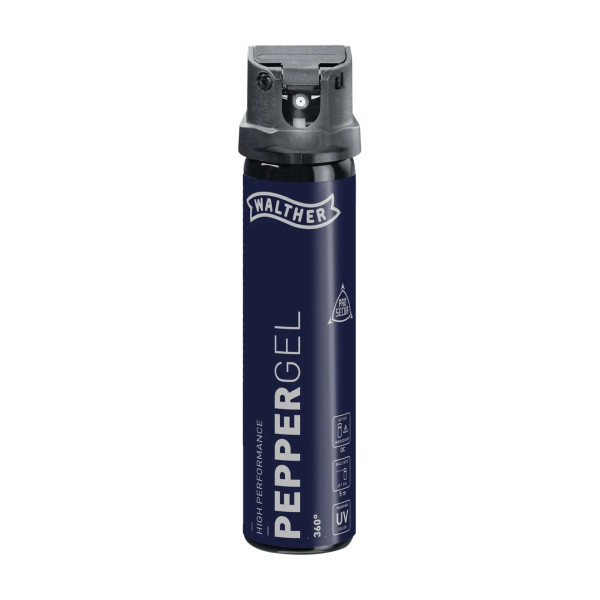 Bombe Prosecur gel poivre 360°, 10% OC, jet Ballistic, 85 ml Walther
