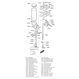 Dillon 20320 Matrice de poudre noire pour RL1100  Chez DEVILLE ARMORY. Votre armurerie en ligne.