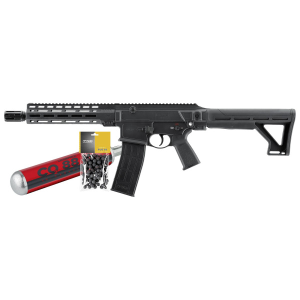 Pack prêt à tirer T4E TC68 cal. 68 full auto - 16 J (100 billes et 1 CO2 88 g)