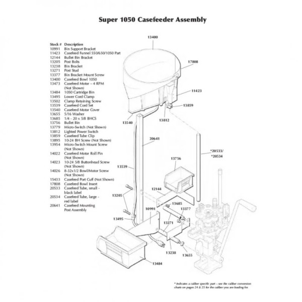Dillon Casefeeder Tube 1100 pour Super 1050, calibre : Small Primer  Chez DEVILLE ARMORY. Votre armurerie en ligne.