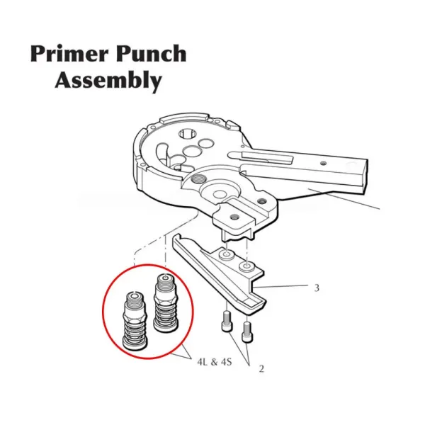 Dillon 21381 650 Primer Seat Assembly