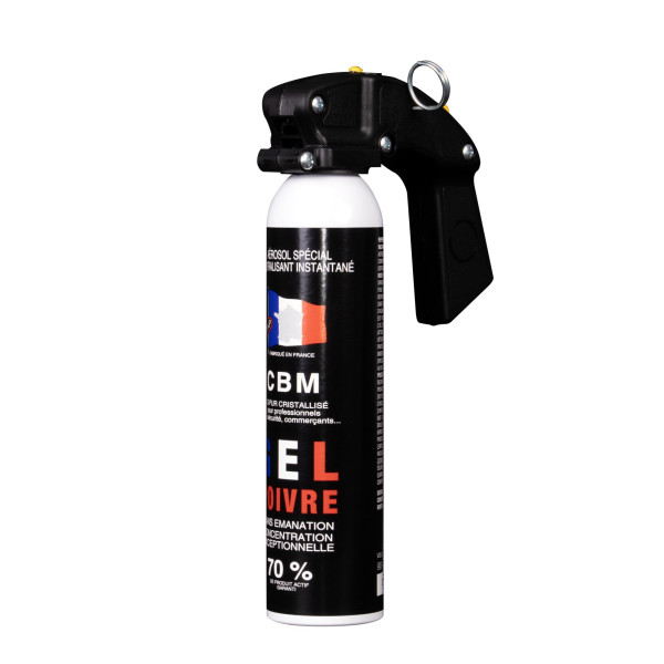 Bombe CBM Pro 300 ml gel poivre poignée standard UX