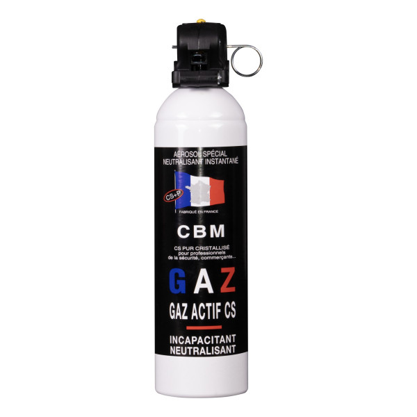 Bombe CBM Pro 500 ml gaz CS poignée standard UX