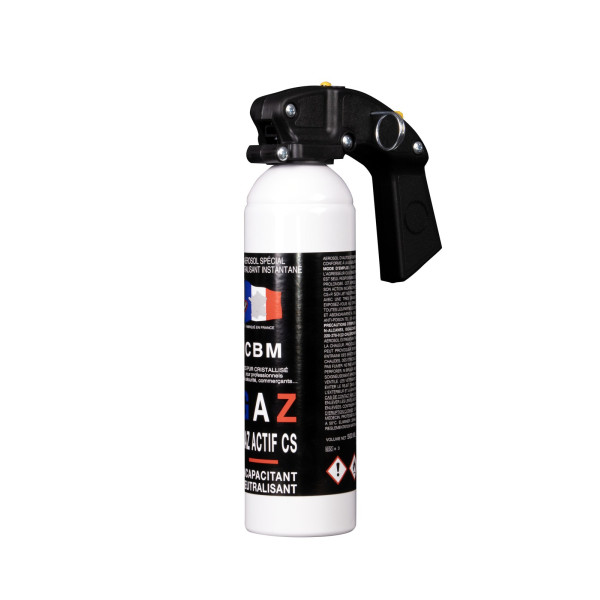 Bombe CBM Pro 500 ml gaz CS poignée standard UX