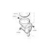 Dillon 22273 Powder Body W/Drop Tube pour RL1100