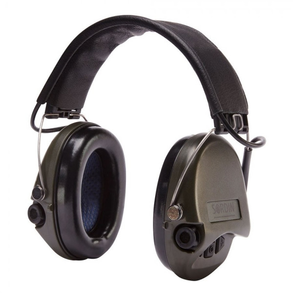 Casque anti-bruit électronique Sordin Supreme Pro – couleur Vert OD