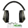 Casque anti-bruit électronique Sordin Supreme Pro-X – couleur Vert OD, serre-tête cuir