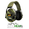 Casque anti-bruit électronique Sordin Supreme Pro-X LED gel – finition Full Camo
