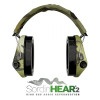 Casque anti-bruit électronique Sordin Supreme Pro-X LED gel – finition Full Camo