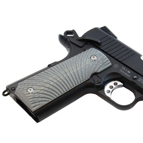 Plaquettes de crosse DAA 1911 en G10 – couleur Gris
