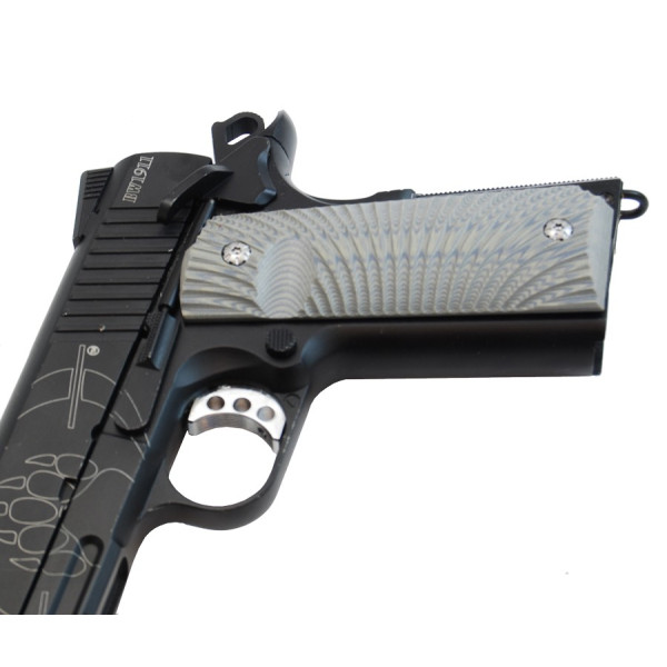 Plaquettes de crosse DAA 1911 en G10 – couleur Gris