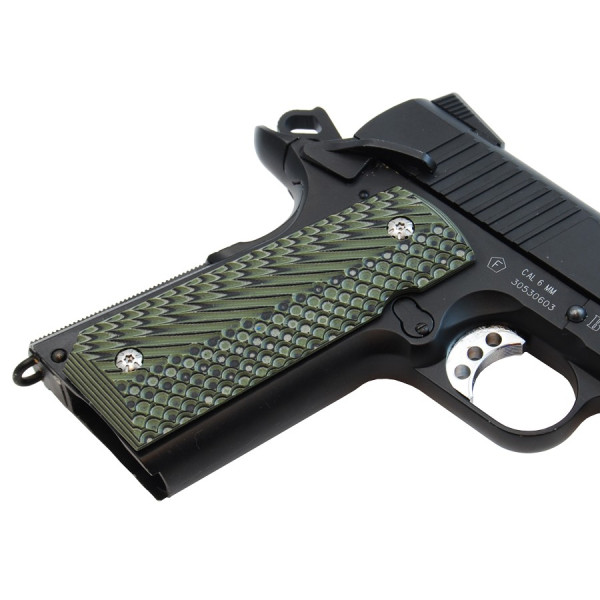 Plaquettes de crosse DAA 1911 en G10 – couleur Vert