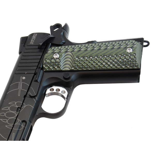 Plaquettes de crosse DAA 1911 en G10 – couleur Vert