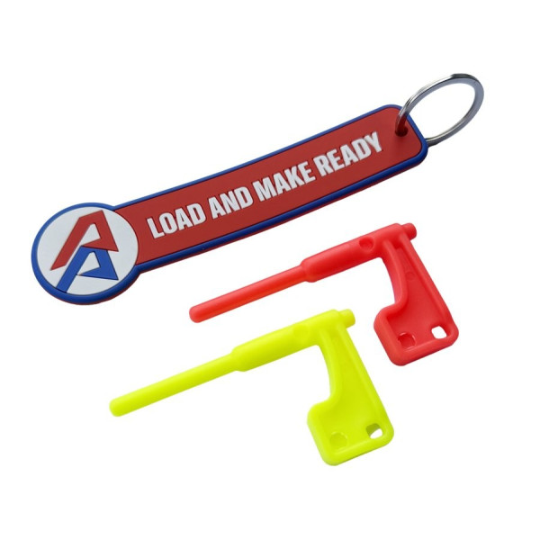 Drapeaux de chambre DAA, lot de 2 avec porte-clés – type PCC