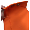 Tapis de travail en silicone DAA, orange