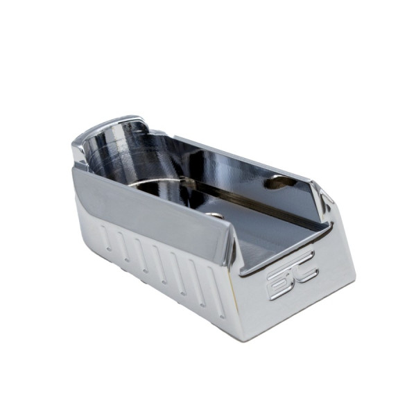 Plaque de base de chargeur Boss Components en laiton pour 1911 Bul / Mec-Gar – couleur Chrome