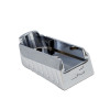 Plaque de base de chargeur Boss Components en laiton pour 1911 Bul / Mec-Gar – couleur Chrome