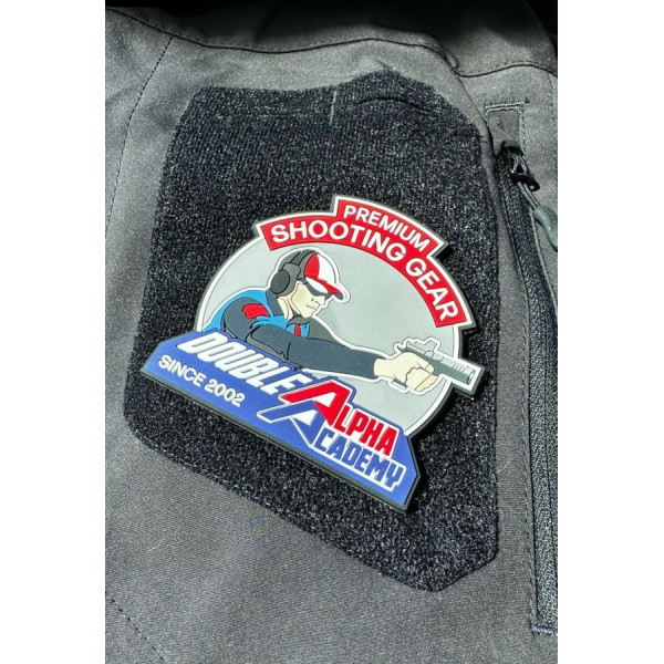 Patch DAA Premium Shooting Gear en caoutchouc, fixation Velcro