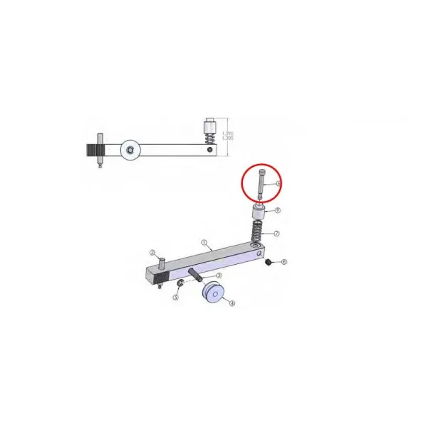 Dillon 62319 Primer Punch Petit pour Dillon XL750