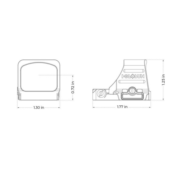 Viseur point rouge Holosun HS507COMP