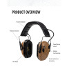 Casque anti-bruit actif Bluetooth Earmor M300T – couleur Brun