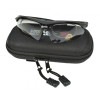 Étui rigide EVA CED pour lunettes de tir, fixation MOLLE