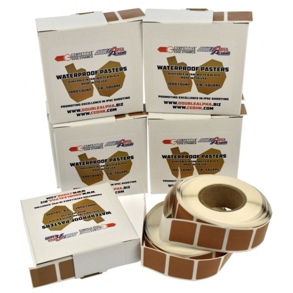 Pastilles de cible étanches CED/DAA – couleur Tan (brun)