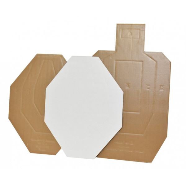 Cible étanche CED/DAA officielle IPSC – lot de 50