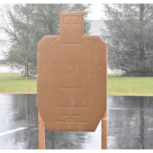 Cible étanche CED/DAA officielle IPSC – lot de 50