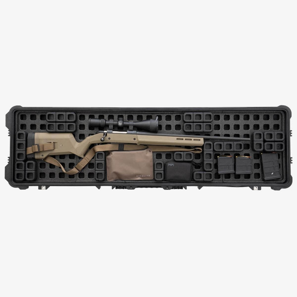 Organiseur Magpul DAKA GRID pour mallette Pelican 1750 / Apache 9800 / Eylar 53" – Noir