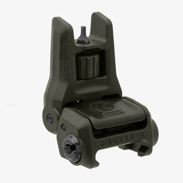 Guidon de secours Magpul MBUS 3 avant – Vert olive