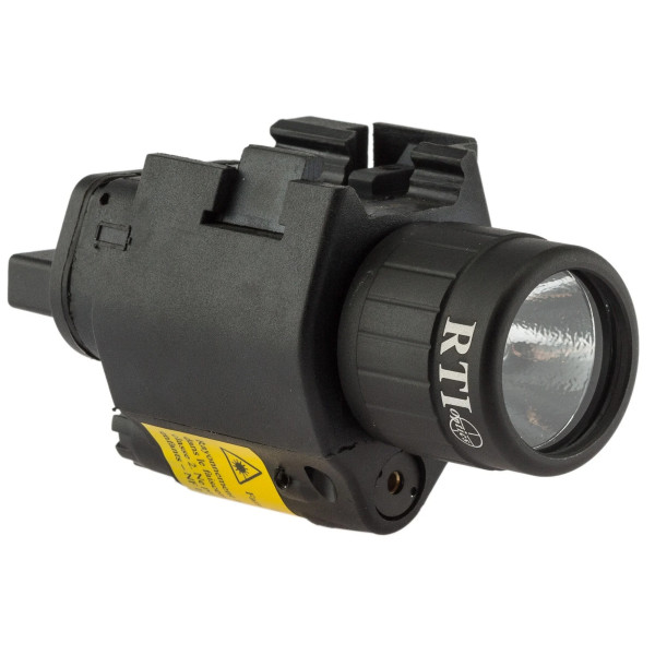 Laser lampe RTI optics 6 volts Led (classe 2)  Chez DEVILLE ARMORY. Votre armurerie en ligne.