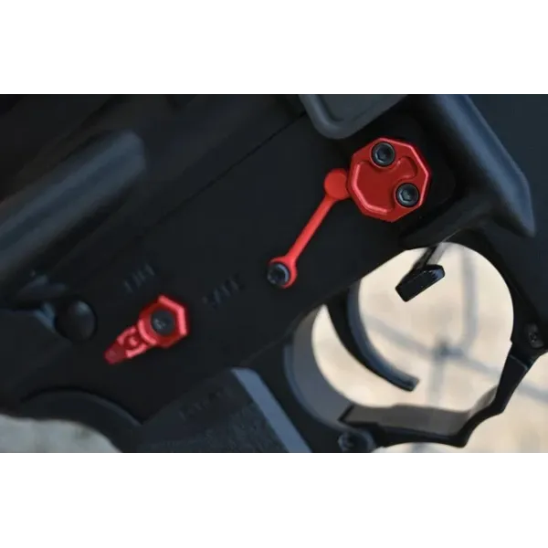Bouton poussoir de chargeur AR15 élargi PHASE 5 Noir