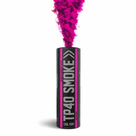 Fumigène TP40 à goupille supérieure Rose  Chez DEVILLE ARMORY. Votre armurerie en ligne.