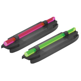 Guidon magnétique 1 fibre bande 8,3 à 11,1 mm rouge ou vert  Chez DEVILLE ARMORY. Votre armurerie en ligne.