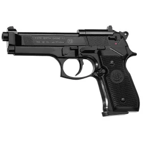 Pistolet CO2 Beretta M92FS nickelé cal. 4,5 mm  Chez DEVILLE ARMORY. Votre armurerie en ligne.