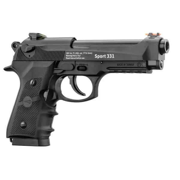 Pistolet Co2 culasse mobile BORNER SPORT 331 cal. 4.5mm BB's