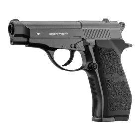 Pistolet CO2 culasse fixe BORNER M84 cal. 4.5mm BB's  Chez DEVILLE ARMORY. Votre armurerie en ligne.