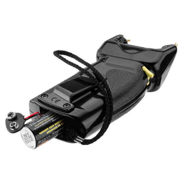 Electrochoc et aérosol de défense SCORPY 200  Chez DEVILLE ARMORY. Votre armurerie en ligne.