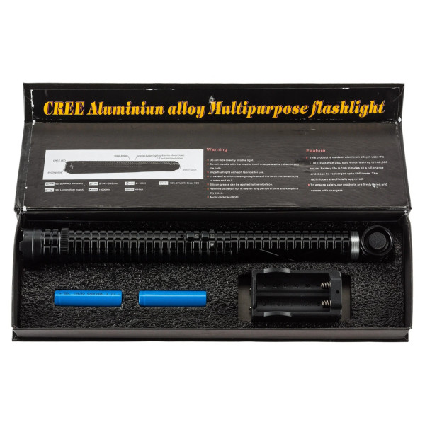 Shocker matraque 10 000 000  volts  Chez DEVILLE ARMORY. Votre armurerie en ligne.