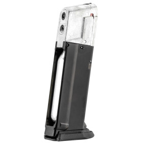 Chargeur pour Pistolet CO2 Walther PPQ M2 T4E noir/bleu cal. 43  Chez DEVILLE ARMORY. Votre armurerie en ligne.