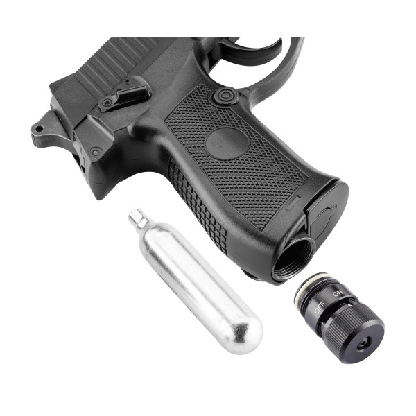 Pistolet Concorde Defender CO2 cal. 50 à balles caoutchouc  Chez DEVILLE ARMORY. Votre armurerie en ligne.