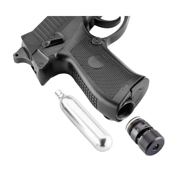 Pistolet Concorde Defender CO2 cal. 50 à balles caoutchouc