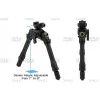 Bipied UTG PRO TBNR 18-22 CM