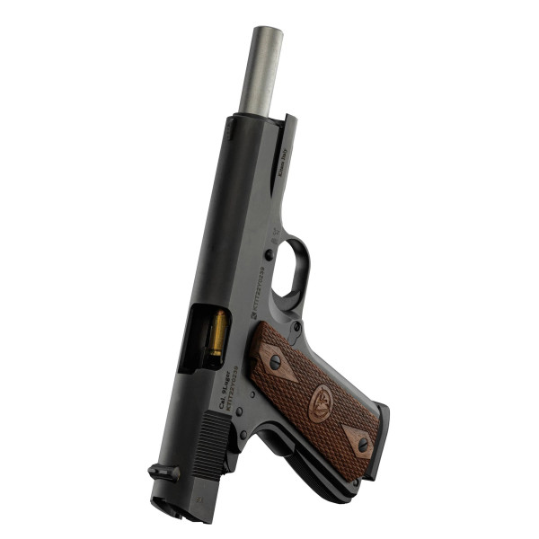 Pistolet CHIAPPA 1911 Field Grade noir Cal. 9x19 mm  Chez DEVILLE ARMORY. Votre armurerie en ligne.