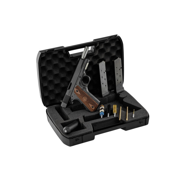 Pistolet CHIAPPA 1911 Field Grade noir Cal. 9x19 mm  Chez DEVILLE ARMORY. Votre armurerie en ligne.