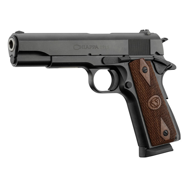 Pistolet CHIAPPA 1911 Field Grade noir cal 45 ACP  Chez DEVILLE ARMORY. Votre armurerie en ligne.