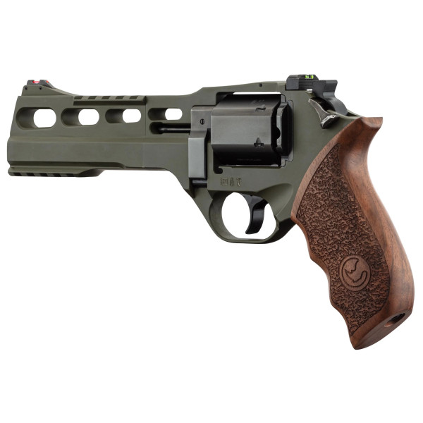 Revolver Chiappa Rhino 60 DS 6'' 357 Mag OD Green  Chez DEVILLE ARMORY. Votre armurerie en ligne.